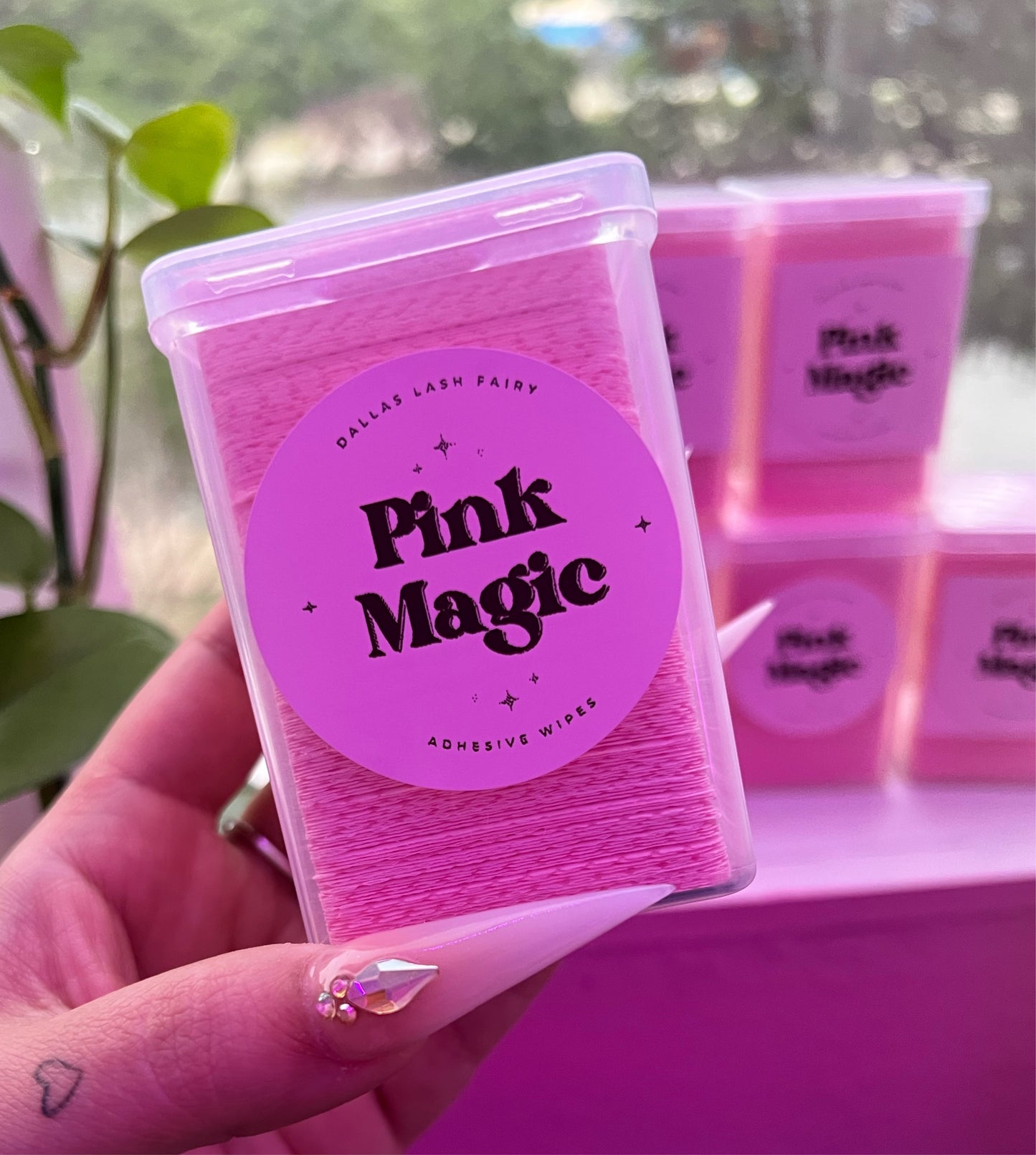 Pink Magic Adhesive Wipes