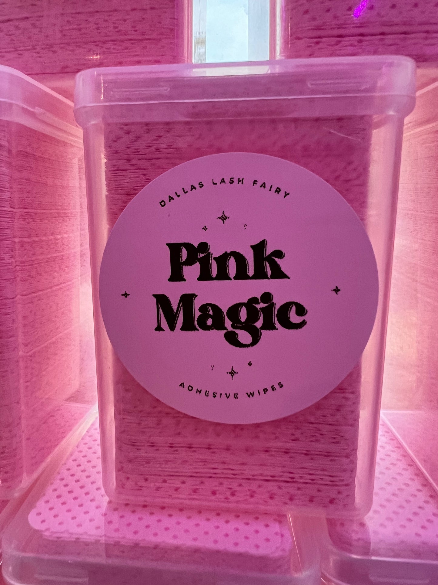 Pink Magic Adhesive Wipes