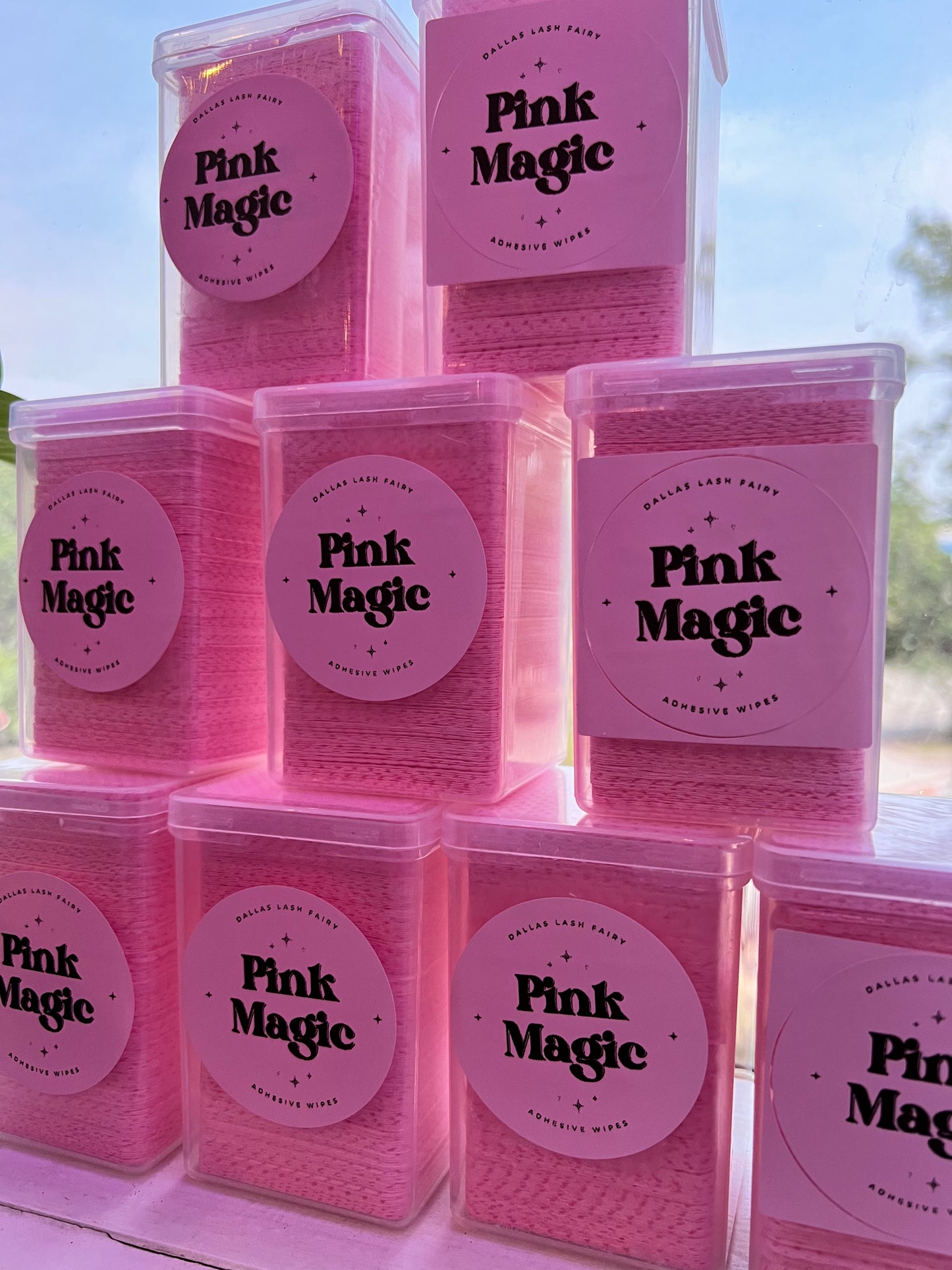 Pink Magic Adhesive Wipes
