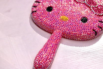 Pink Kitten Bling Mirror