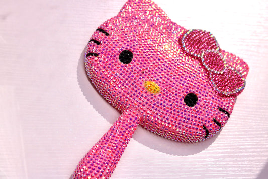 Pink Kitten Bling Mirror